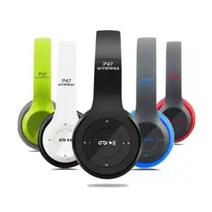 P47 Wireless Bluetooth Headphones with Mic