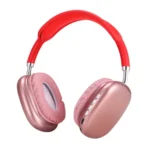 P9 Wireless Headphone Red Bluetooth Over Ear
