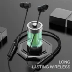 Lenovo Wireless Neckband Deep Bass Stereo Sound