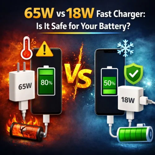 65W vs 18W Fast Charger Comparison Fusions Hub