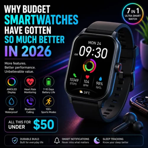 best budget smartwatch under $50