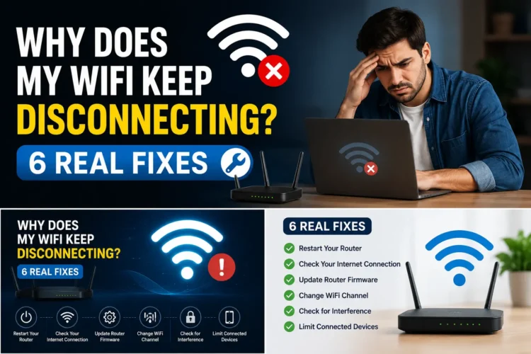 why does my WiFi keep disconnecting