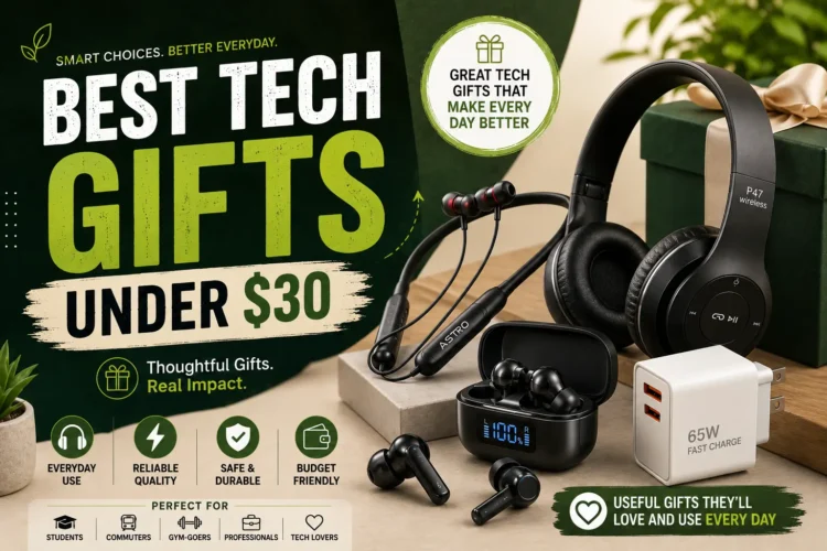 best gifts for tech lovers under $30